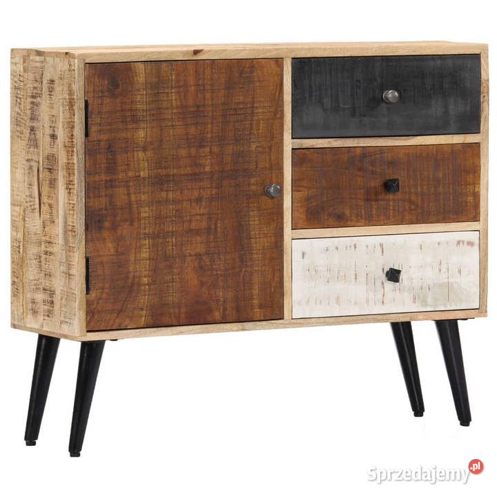 Szafka 88 x 30 x 73 lite drewno mango WM282876 Pozostałe Warszawa