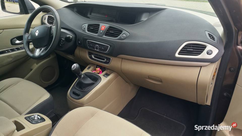 Renault Grand Scenic 19 7 osobowy Hak Navi 6 Rok produkcji 2010 Szczecin