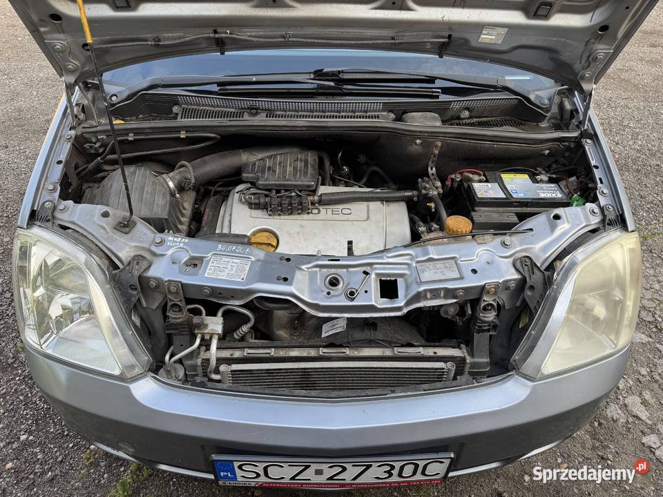 OPEL MERIVA 16 LPG Automat Klima Alu Pół skóra Rędziny