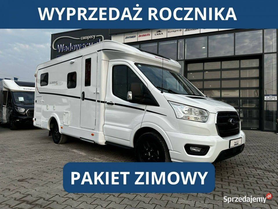 samochody kempingowe Dethleffs Globebus Go T45 pełny VAT Janki