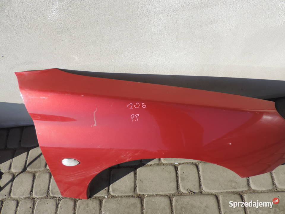 PEUGEOT 206 BŁOTNIK PRAWY PRZÓD EKQD Błotniki małopolskie Nowy Sącz