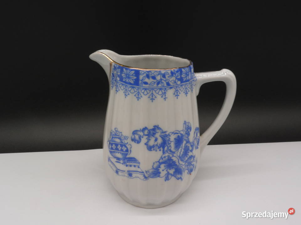 Dzbanek na mleko z porcelany China Blau Bavaria wielkopolskie Raszków