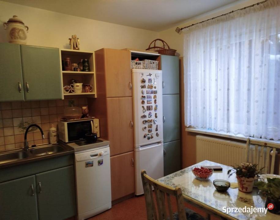 Dom 100m2 garaż ogrzewanie miejskie wymiennik CO Bogatynia
