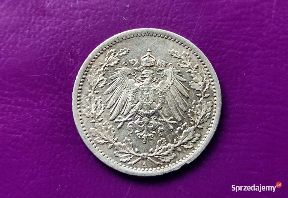 Moneta 12 MARKI 1914 A Srebro Rzadkość Kolekcje Pruszków