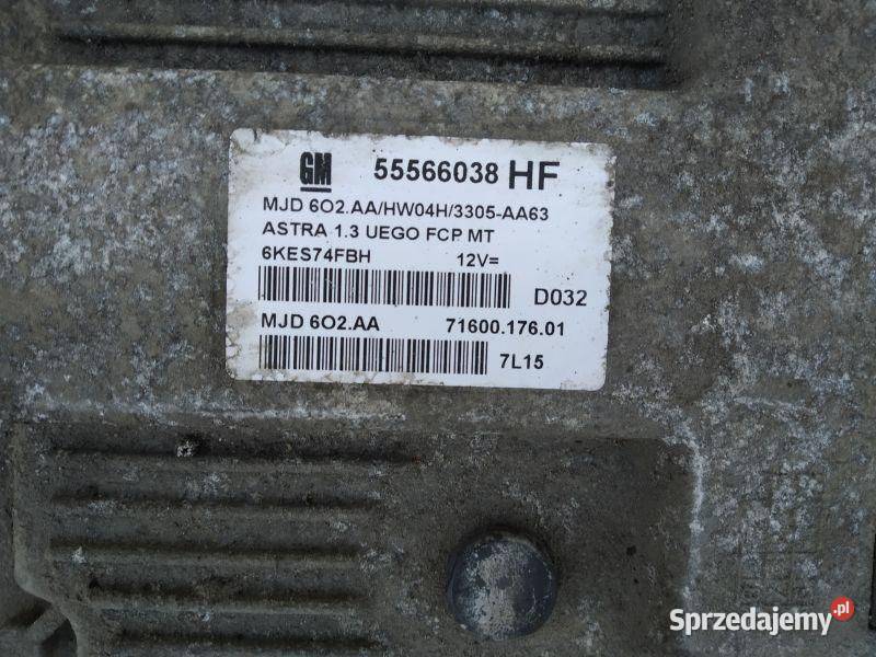 STEROWNIK SILNIKA KOMPUTER OPEL ASTRA III 3 H 13 Czujniki i sterowniki Gliwice
