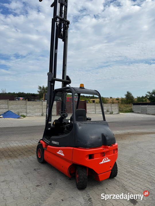 wózek widłowy elektryczny LINDE E25 Triplex 590m łódzkie Działoszyn