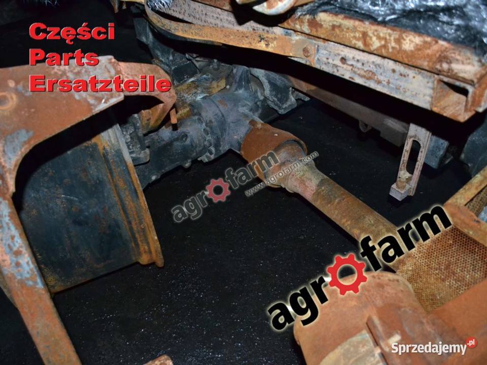 Fendt 390 GT części skrzynia biegów silnik oś Pozostałe Byków