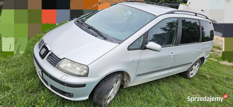 Seat Alhambra 19 TDI 130 CHIP 7 miejsc ZAMIANA 130KM Alhambra Majdan Ostrowski
