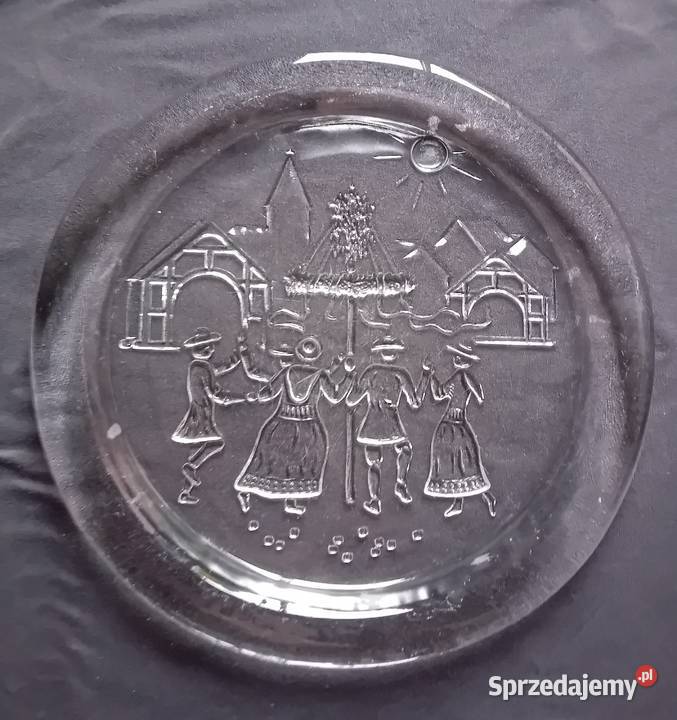 Talerz wielkanocny HSG Ząbkowice korowód z Palmą Koźminek