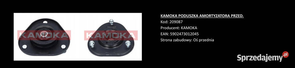 KAMOKA PODUSZKA AMORTYZATORA PRZED TOYOTA Części samochodowe śląskie Jaworzno