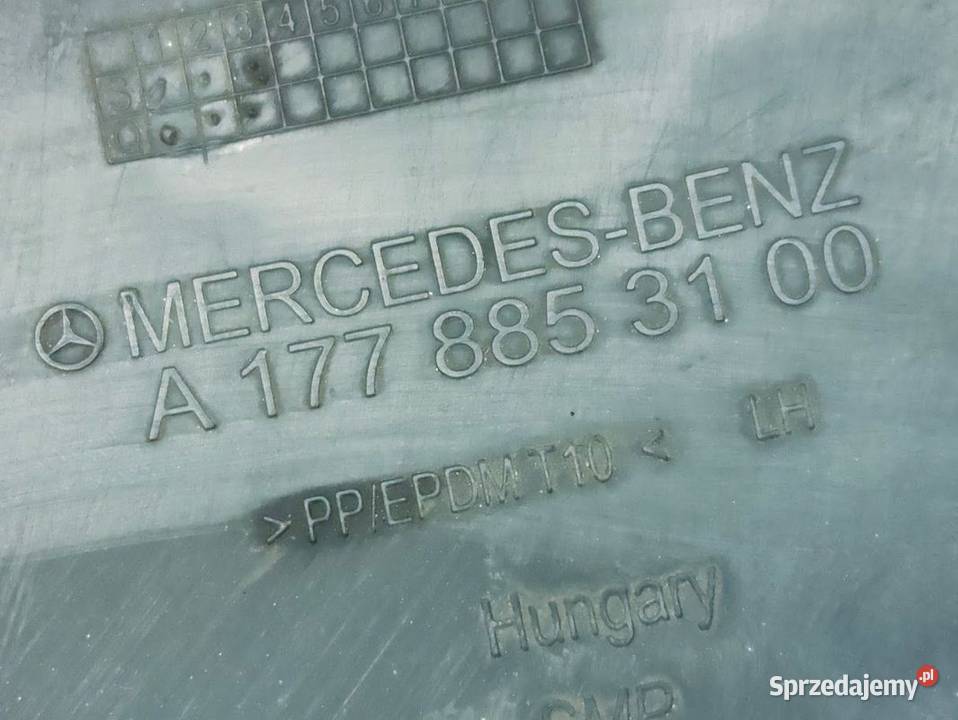 Kratka Zderzaka Lewy Przód Mercedes AKlasa W177 osobowe sprzedam