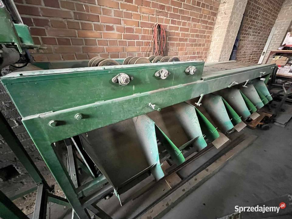 sortownik do ogórków z podajnikiem taśmowym nieuszkodzony Sortowniki Dratów