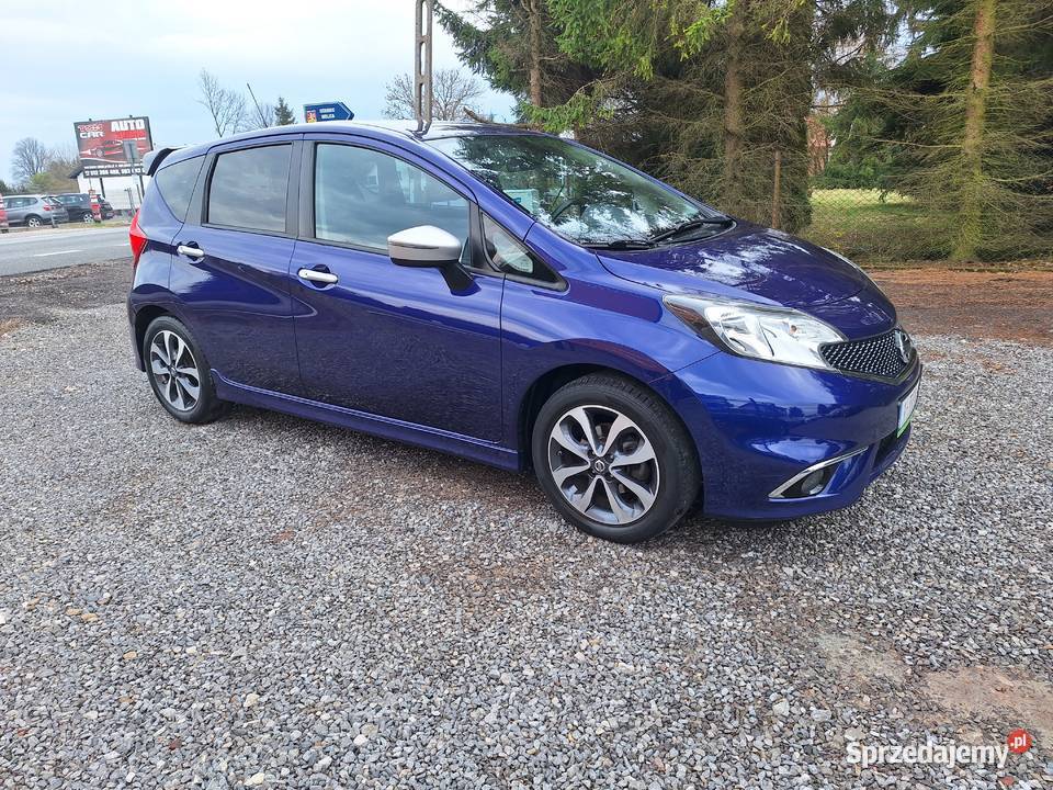 NISSAN NOTEBENZYNANAVIGACJAASYSTENT PASA kurtyny powietrzne Samochody osobowe Zamość