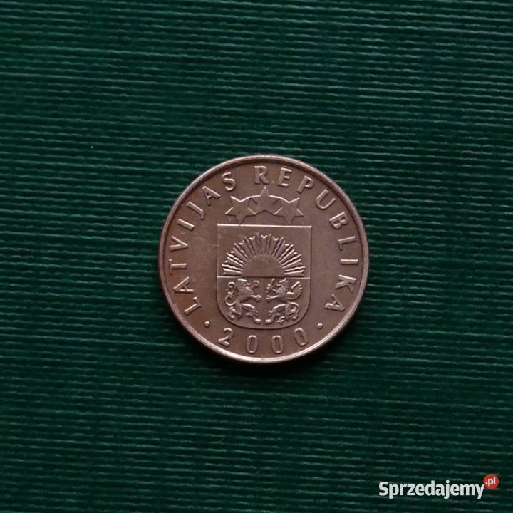 ŁOTWA 2 santimy 2000r
