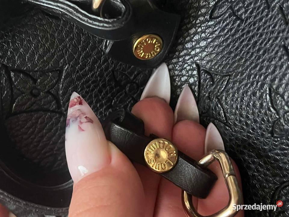 Czarna torba louis vuitton Uniseks