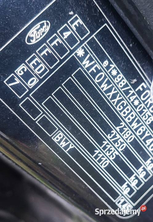 Mondeo kombi MK3 wszystkie części Mondeo Wińsko