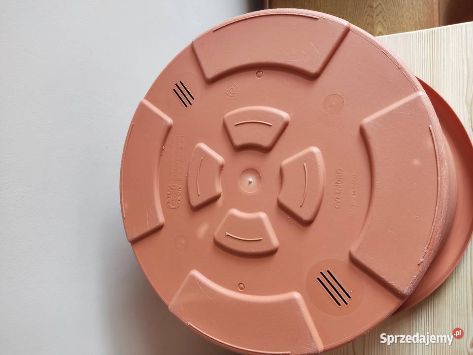 Donica doniczka plastikowa Cylindro fi 495 opolskie Głuchołazy