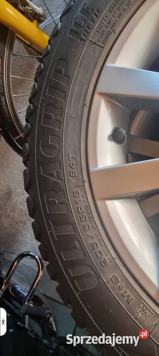 Alufelgi 16 cal 5x100 opony zimowe Goodyear Trzebiatów sprzedam