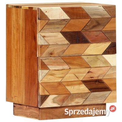 vidaXL Szafka nocna 40x30x50 lite drewno