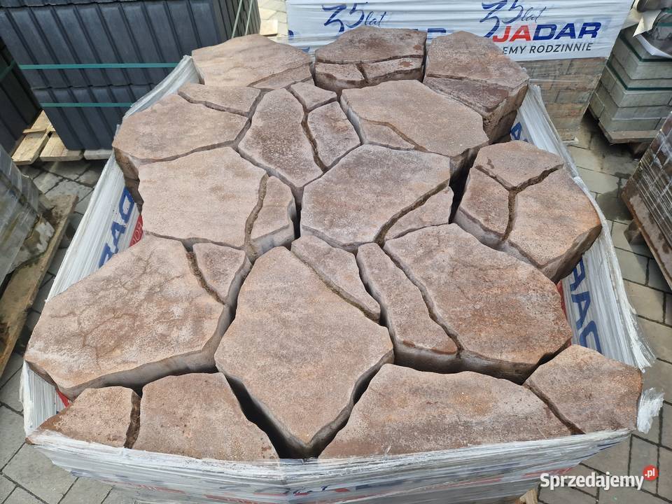 Kostka Brukowa Sasso 8 Colorblend Kasztan Jadar