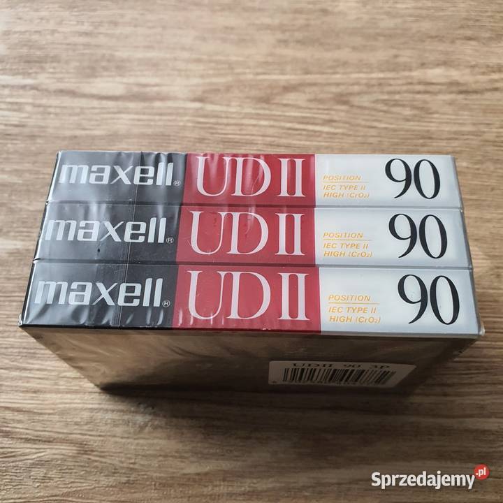 Maxell UD 90 kasety magnetofonowe