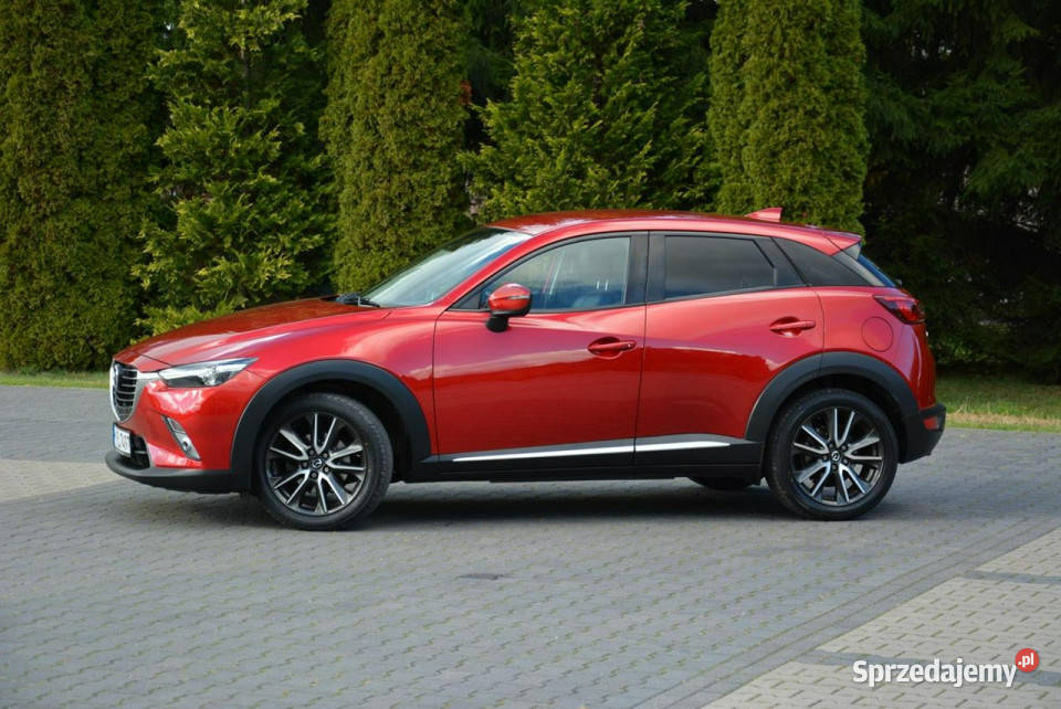 Mazda CX3 Skóry Navi Kamera Head Up Ledy Xenon isofix Ostrów Mazowiecka