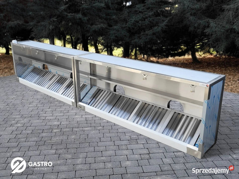 Okap skrzyniowy przyścienny z filtrami wywiewny Ostrów Wielkopolski