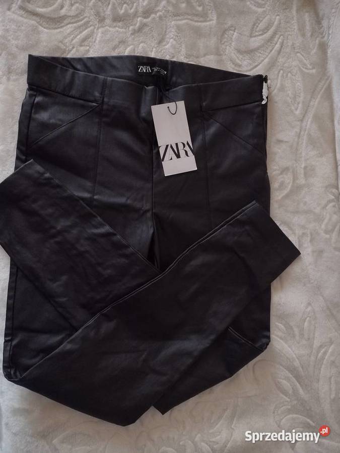 36S ZARASkórzane legginsyspodnieNOWE Kraków