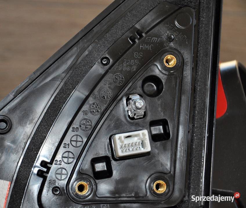 Hyundai Kona lusterko prawe 10PINÓW Malbork