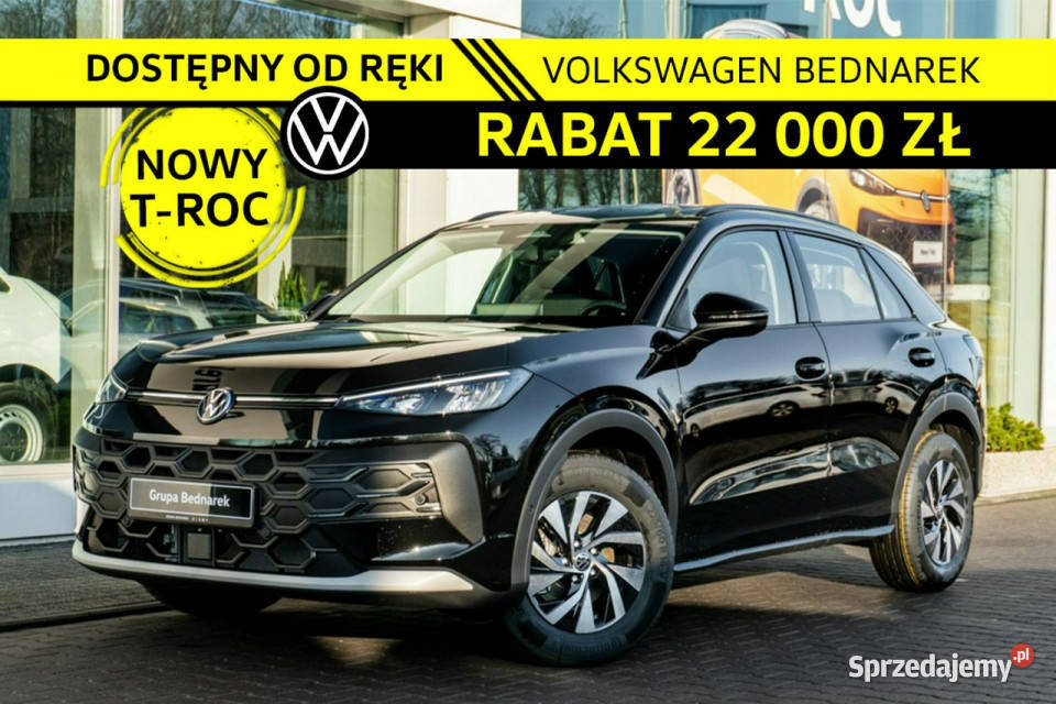 Volkswagen TRoc NOWY TROC 2025 Wersja Life 15 immobilizer łódzkie Łódź