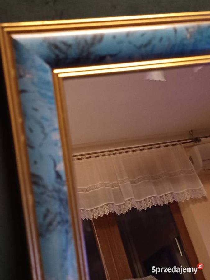 Lustro w ładnej stylowej ramie Vintage 37 x47 Warszawa