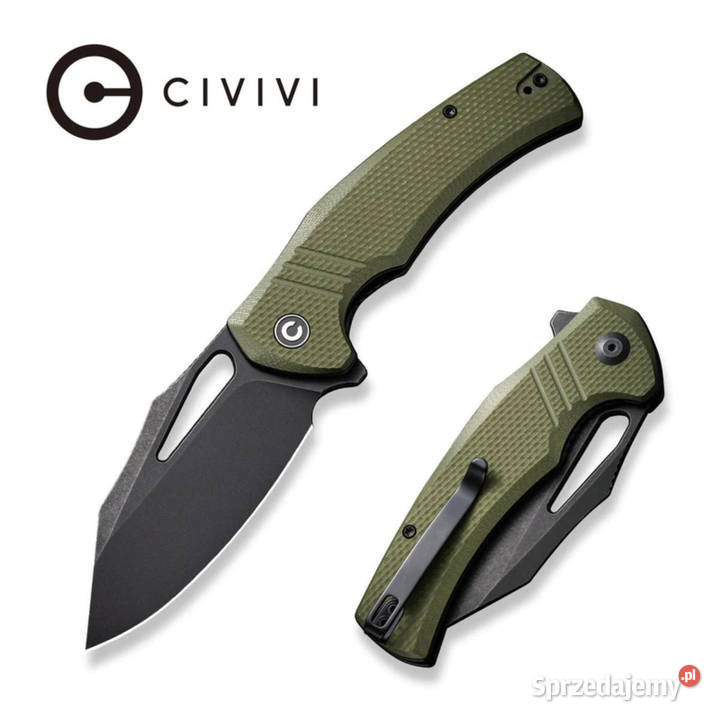 Nóż składany Civivi BullTusk Green G10 Black mazowieckie Warszawa
