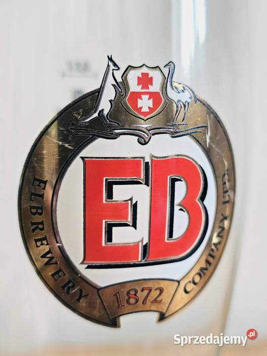 szklanka pokal kufel na piwo EB 05 l Krosno