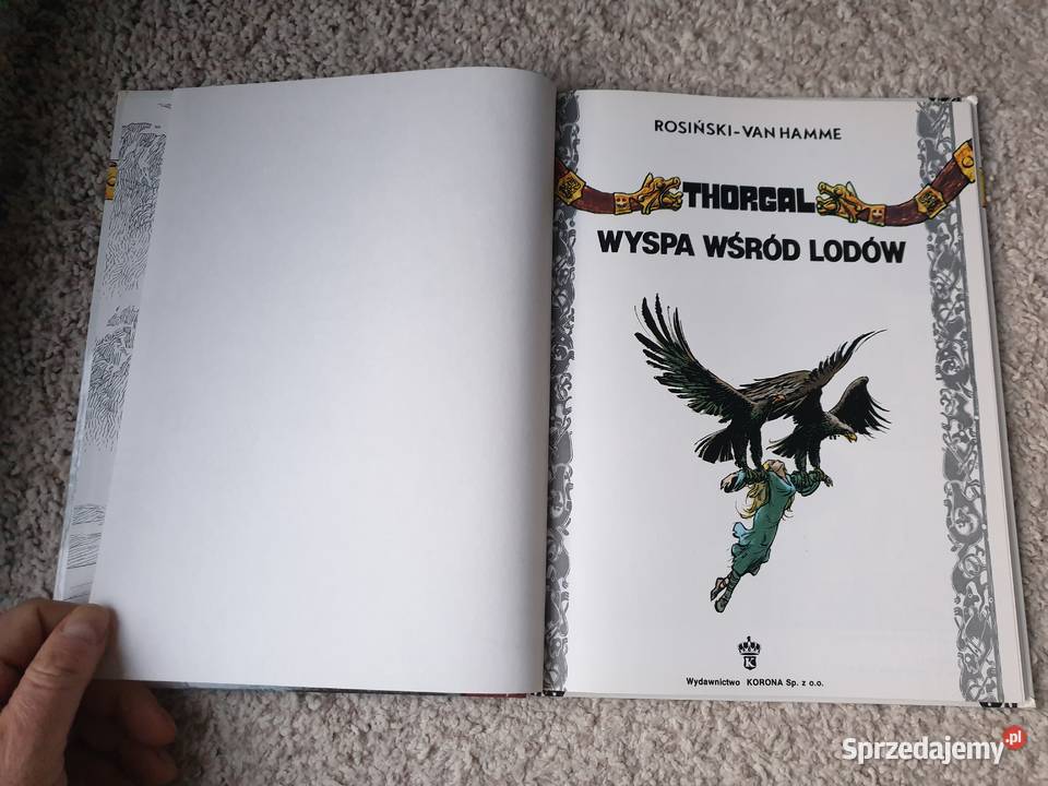 Thorgal Wyspa Wśród Lodów wydawnictwo Korona Gdynia