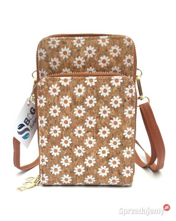 Torebka rowerówka na telefon listonoszka korkowa małopolskie