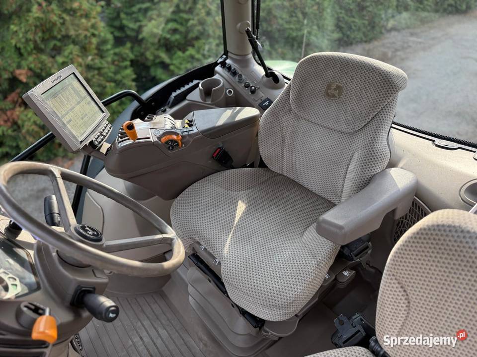 John Deere 6215 7600mth 2017 GPS opony 95 przód Nowa Ruda sprzedam