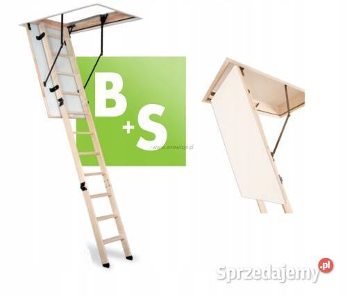 Schody strychowe EASY 120x60 Właz 26mm Oman mazowieckie Warszawa