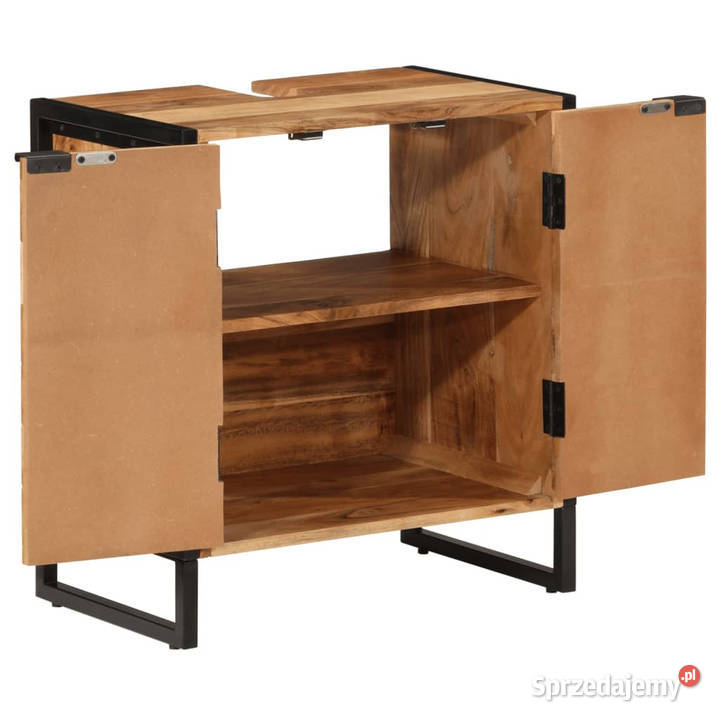 Szafka do łazienki 55x35x60 lite drewno akacjowe Warszawa