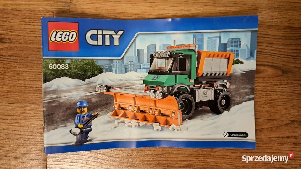 Lego City 60083 pług śnieżny kolorowy