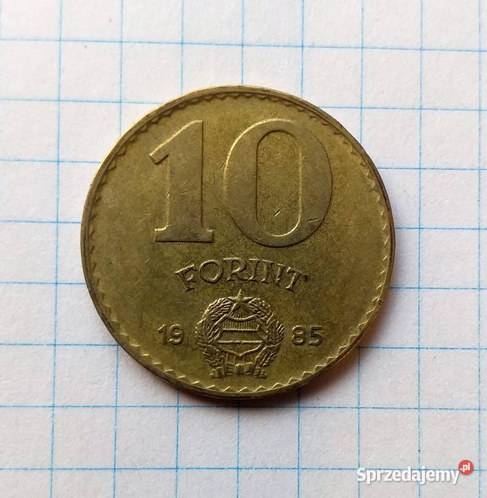 10 FORINT 1985 WĘGRY