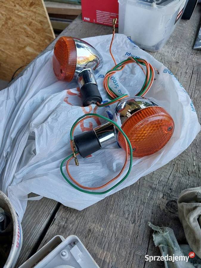 Używane kierunkowskazy motocyklowe w stanie Oświetlenie zachodniopomorskie Pyrzyce