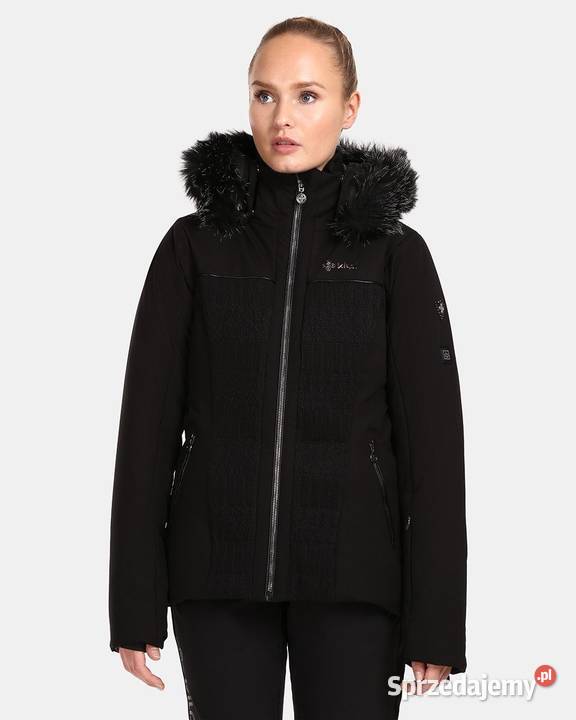 KILPI kurtka narciarska EMILIN podgrzewana czarny mazowieckie Warszawa