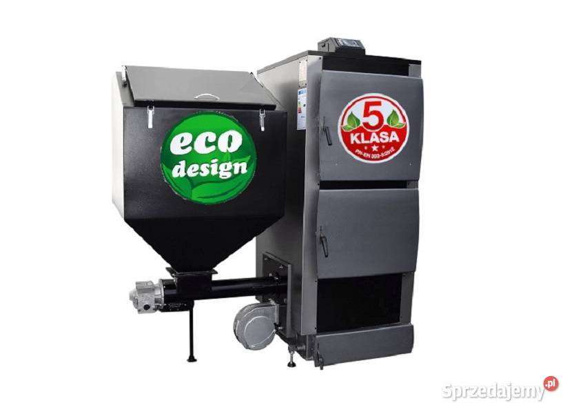Kociol 50kw 500m2 Podajnik kotły Producent RATY Piece i kominki Lubliniec