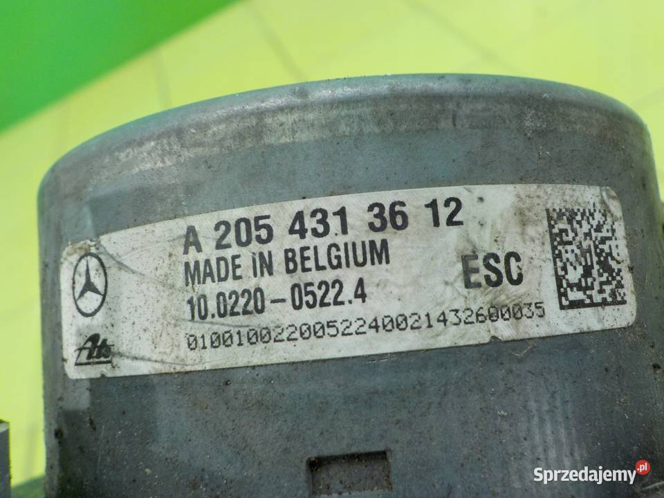 MERCEDES C W205 21 CDI 15r SEDAN 4D pompa ABS Suków