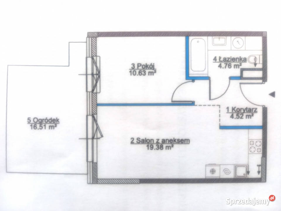 40 m2 2 POKOJE OGRÓDEK GARAŻ METRA bezpośrednio Sprzedaż