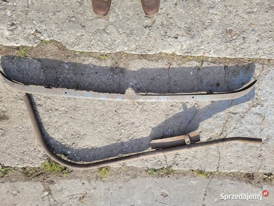 Nysa zderzak przedni i rura wydechowa z osłoną wielkopolskie