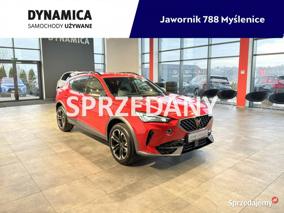 Cupra Formentor VAT 23 15TSI 150 DSG 20222023 r czujnik martwego pola Myślenice