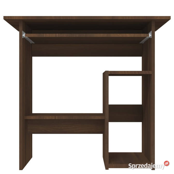 Biurko brązowy dąb 80x45x74 materiał Warszawa