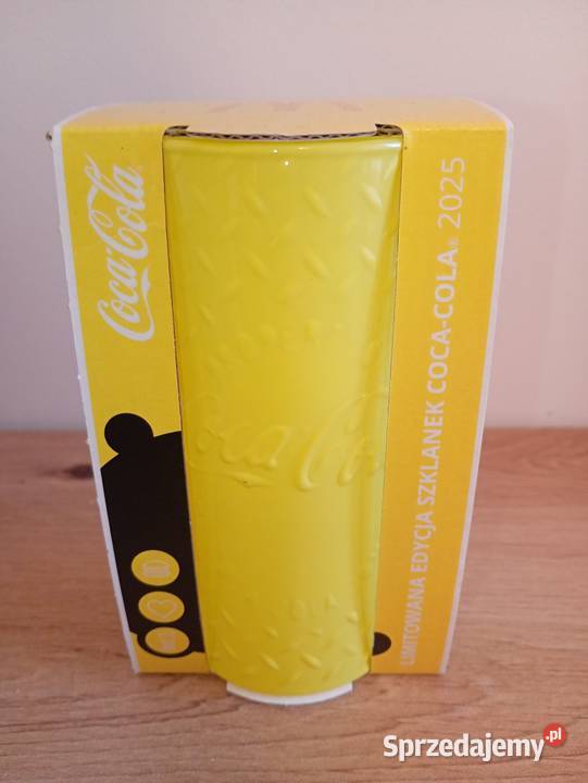 Szklanki CocaCola 3sztuki Wałbrzych