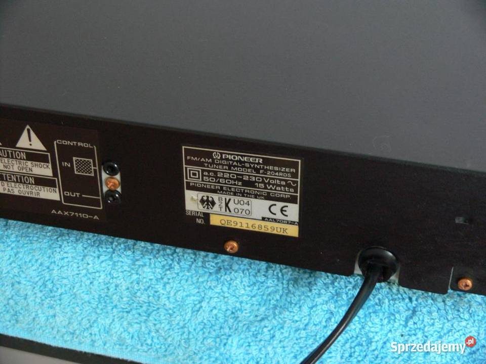 Tuner radiowy cyfrowy Pioneer F204 RDS WYSYŁKA Jasło